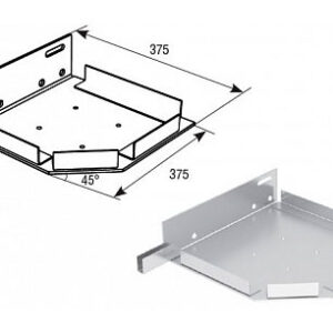 Крышка боковая стальная RK375, RK37502
