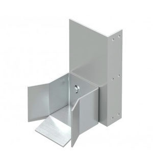 Ловитель нижний с кронштейном для балки 95х88х5, DHS20440