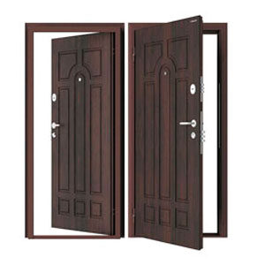 Дверь DoorHan/980/2050/Премиум/Антик медь/Венге светлый Неаполь/левая/с угловой рамой, SD-980-P/AM/WGS/NE/L/N